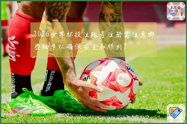 2026世界杯投注账号注册需注意哪些细节以确保安全和顺利？